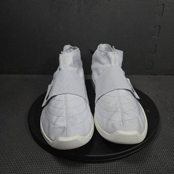 Nike Air Fear of God Moc Shoes Mens Size 11 Pure Platinum Gray Strap AT8086-007 - Picture 2 of 9